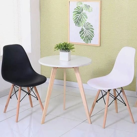 Modern Dining Chair, Shell Lounge Plastic Chair for Kitchen & Dining (Model Dining10)