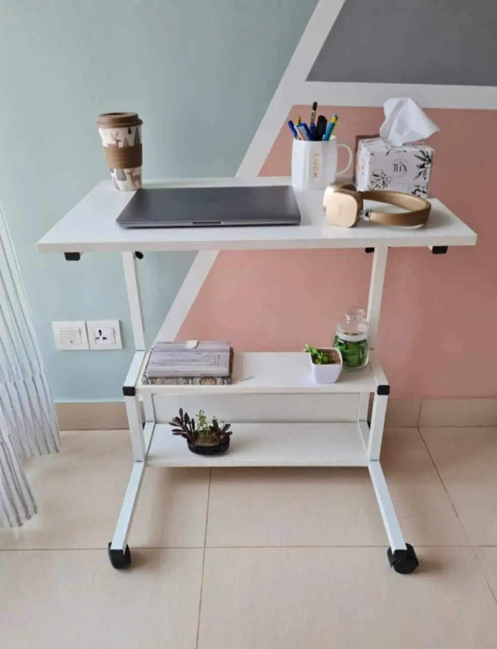 Adjustable Height Laptop Table - Ornate Life
