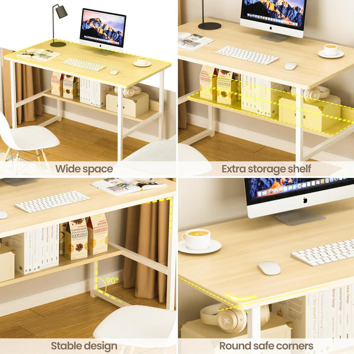 H shape Office Table Best use for study and workstation